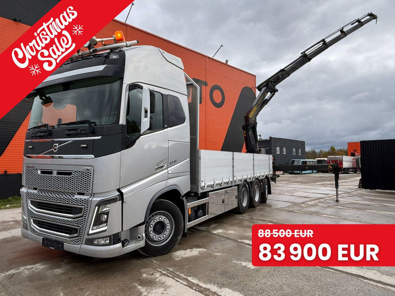 Volvo FH 16 650 8x4*4 PK 33002 EH / PLATFORM L=6779 mm - Грузовик бортовой/ Платформа, Автоманипулятор: фото 1 Volvo FH 16 650 8x4*4 PK 33002 EH / PLATFORM L=6779 mm - Грузовик бортовой/ Платформа, Автоманипулятор: фото 1