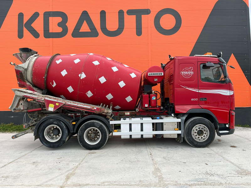 Volvo FH 500 6x2 LIEBHERR 7 m3 / CHUTE 9 m / RETARDER / BIG AXLE - Автобетоносмеситель: фото 3 Volvo FH 500 6x2 LIEBHERR 7 m3 / CHUTE 9 m / RETARDER / BIG AXLE - Автобетоносмеситель: фото 3
