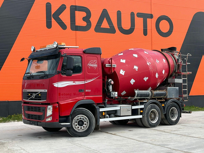 Volvo FH 500 6x2 LIEBHERR 7 m3 / CHUTE 9 m / RETARDER / BIG AXLE - Автобетоносмеситель: фото 1 Volvo FH 500 6x2 LIEBHERR 7 m3 / CHUTE 9 m / RETARDER / BIG AXLE - Автобетоносмеситель: фото 1
