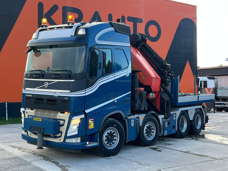 Volvo FH 540 8x4 PK110002 + JIB + WINCH / COMBI / PLATFORM L=3662 mm - Грузовик бортовой/ Платформа, Автоманипулятор: фото 2 Volvo FH 540 8x4 PK110002 + JIB + WINCH / COMBI / PLATFORM L=3662 mm - Грузовик бортовой/ Платформа, Автоманипулятор: фото 2