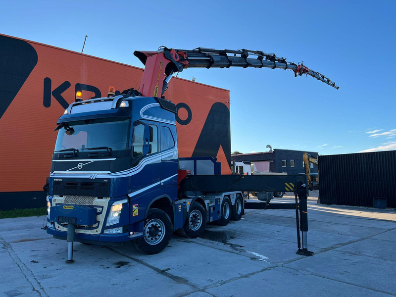 Volvo FH 540 8x4 PK110002 + JIB + WINCH / COMBI / PLATFORM L=3662 mm - Грузовик бортовой/ Платформа, Автоманипулятор: фото 1 Volvo FH 540 8x4 PK110002 + JIB + WINCH / COMBI / PLATFORM L=3662 mm - Грузовик бортовой/ Платформа, Автоманипулятор: фото 1