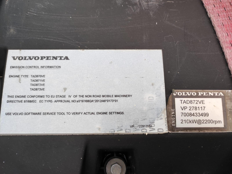 Volvo PENTA TAD872VE / TAD873VE 22625483 INDUSTRIAL ENGINES / 21898783 MONITORING MODULE - Двигатель для Грузовиков: фото 5 Volvo PENTA TAD872VE / TAD873VE 22625483 INDUSTRIAL ENGINES / 21898783 MONITORING MODULE - Двигатель для Грузовиков: фото 5