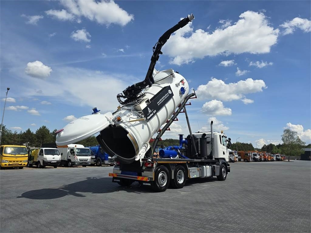 Scania Saugbagger Larsen FlexVac 311 Vacuum suction loade  - Ассенизатор: фото 1 Scania Saugbagger Larsen FlexVac 311 Vacuum suction loade  - Ассенизатор: фото 1