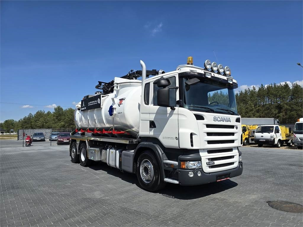 Scania Saugbagger Larsen FlexVac 311 Vacuum suction loade  - Ассенизатор: фото 2 Scania Saugbagger Larsen FlexVac 311 Vacuum suction loade  - Ассенизатор: фото 2