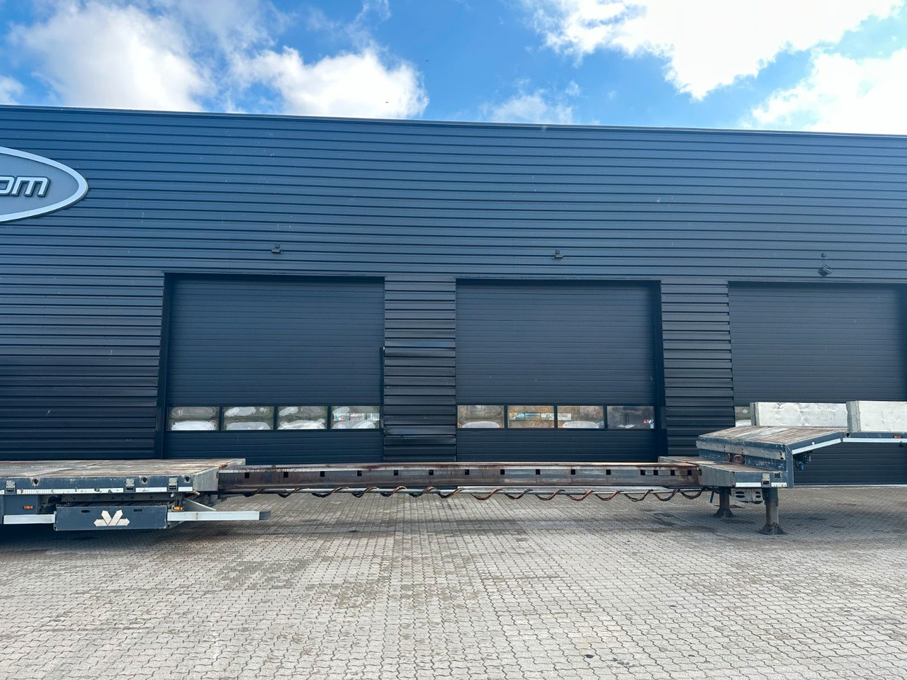 Низкорамный полуприцеп Nooteboom 4 achs Tieflader / Rampen / Ausziehbar: фото 10