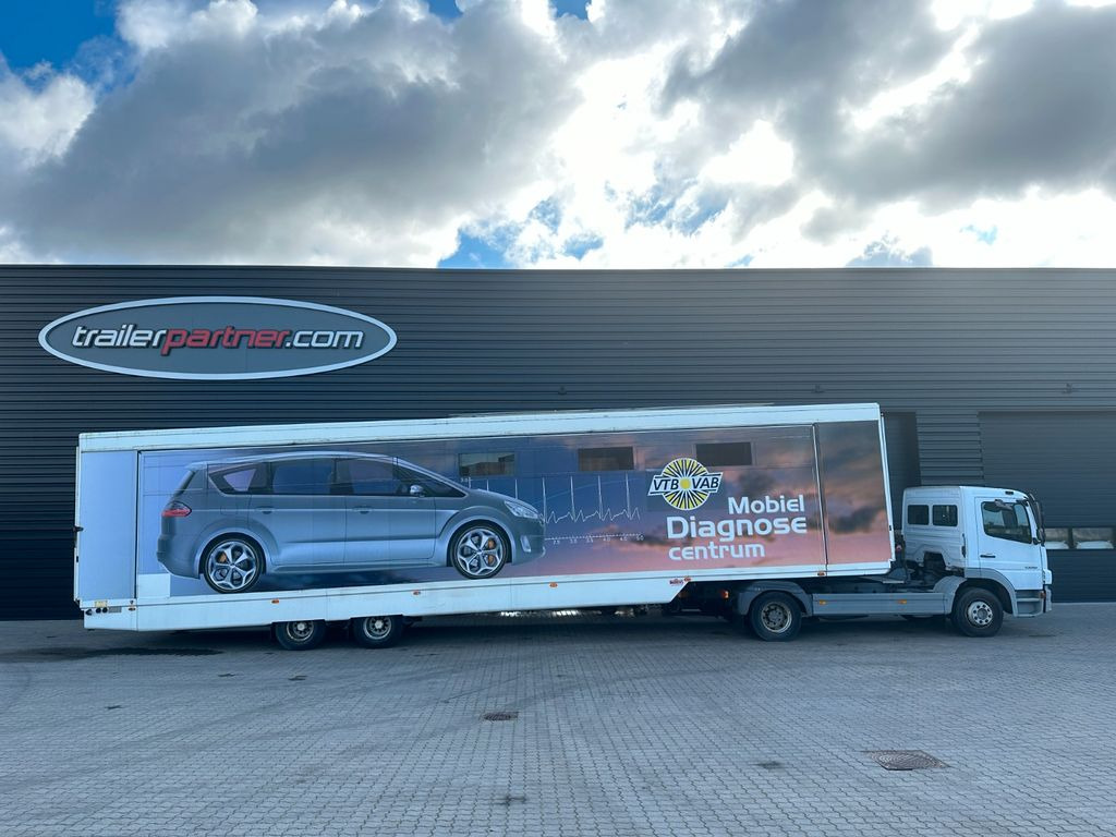 Mercedes-Benz Atego 1328 LS 4x2 + Diagnose Auflieger Mercedes-Benz Atego 1328 LS 4x2 + Diagnose Auflieger - Тягач: фото 1 Mercedes-Benz Atego 1328 LS 4x2 + Diagnose Auflieger Mercedes-Benz Atego 1328 LS 4x2 + Diagnose Auflieger - Тягач: фото 1