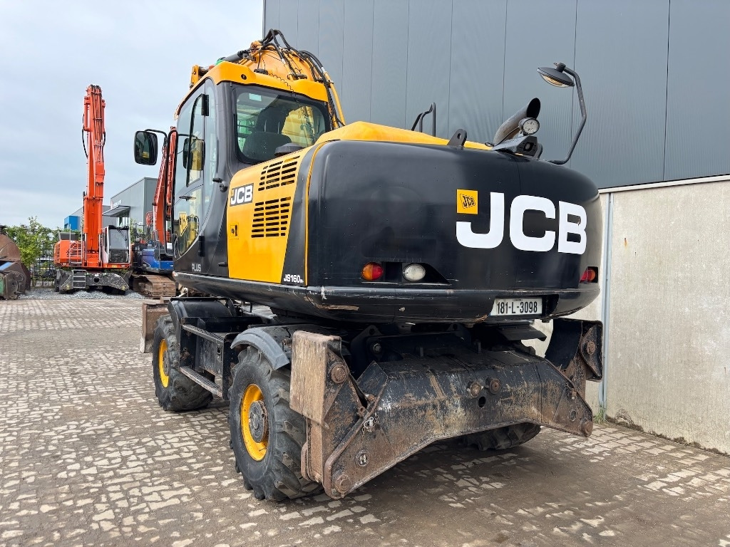 JCB JS 160 W - JS160W - JS 175 W - JS 145 W - Колёсный экскаватор: фото 4 JCB JS 160 W - JS160W - JS 175 W - JS 145 W - Колёсный экскаватор: фото 4