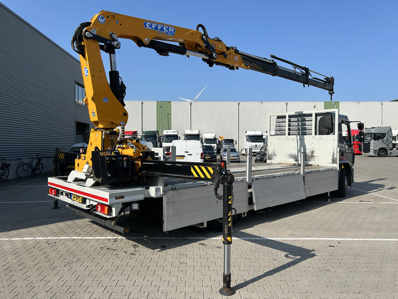 DAF LF 320 FA 19T + Burg BPM 0018 Trailer / Effer 175.2/c3s Crane / NL Combi - Грузовик бортовой/ Платформа, Автоманипулятор: фото 2 DAF LF 320 FA 19T + Burg BPM 0018 Trailer / Effer 175.2/c3s Crane / NL Combi - Грузовик бортовой/ Платформа, Автоманипулятор: фото 2