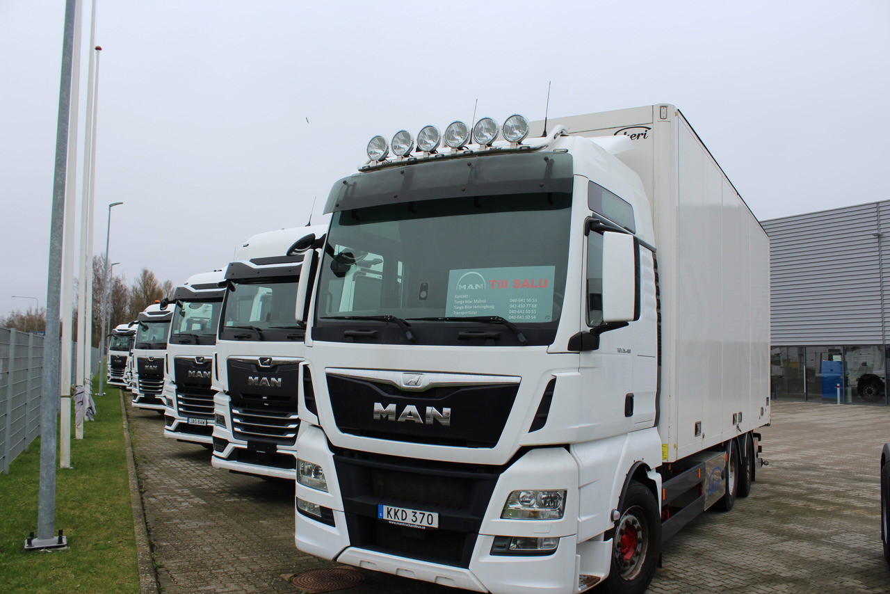 MAN TGX 26.480 6×2-4 Skåp/Fjärr - Грузовик с закрытым кузовом: фото 1 MAN TGX 26.480 6×2-4 Skåp/Fjärr - Грузовик с закрытым кузовом: фото 1