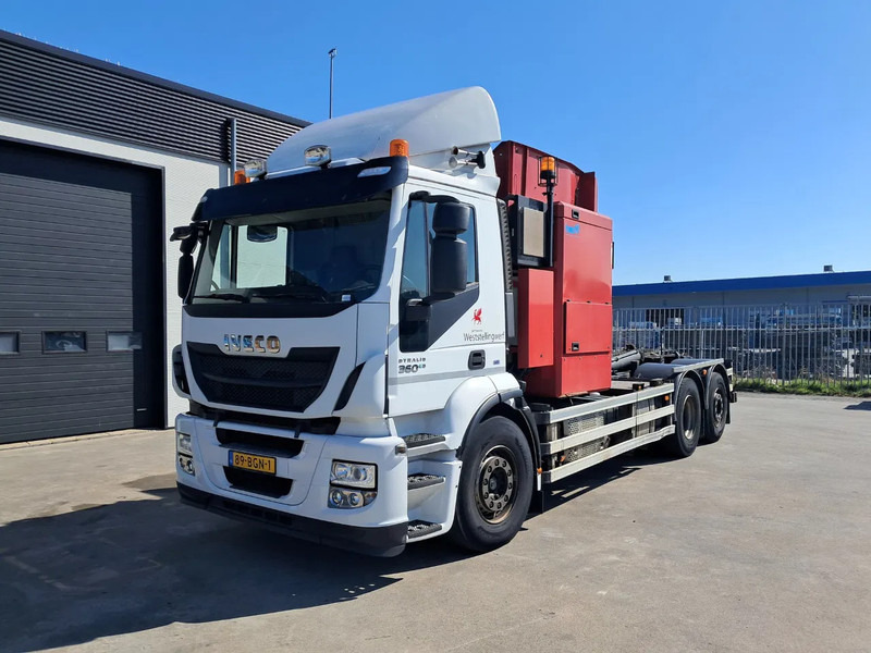 Iveco Stralis 360 E6 met Translift PLUS DUO TFS containersysteem - Мусоровоз: фото 1 Iveco Stralis 360 E6 met Translift PLUS DUO TFS containersysteem - Мусоровоз: фото 1