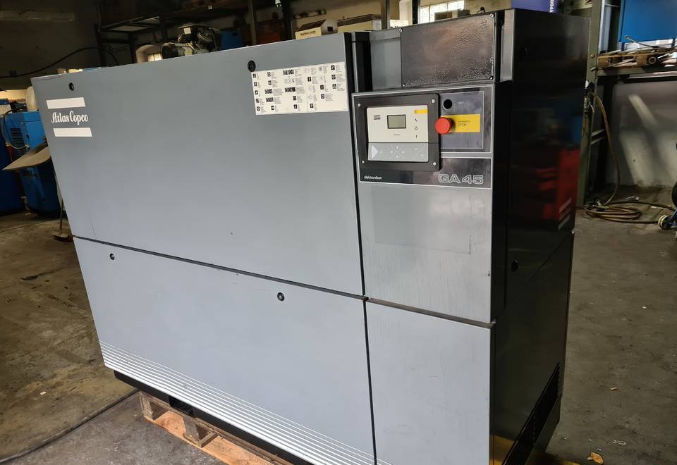 Kompresor śrubowy ATLAS COPCO GA 45 - Воздушный компрессор: фото 2 Kompresor śrubowy ATLAS COPCO GA 45 - Воздушный компрессор: фото 2