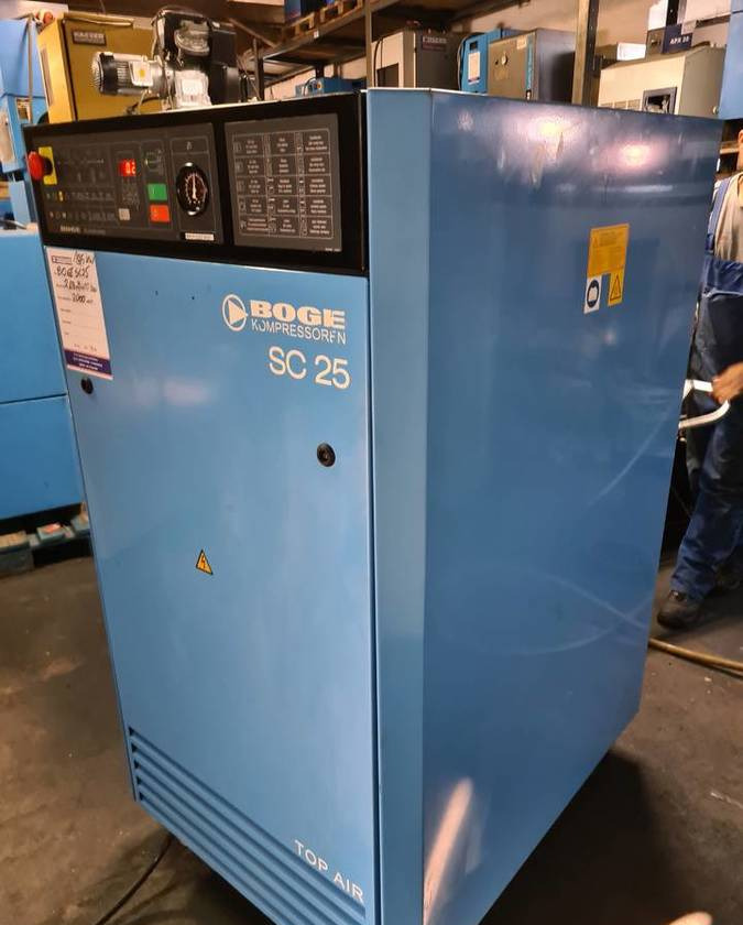 Sprężarka tłokowa BOGE SC 25, 18,5 kw - Воздушный компрессор: фото 1 Sprężarka tłokowa BOGE SC 25, 18,5 kw - Воздушный компрессор: фото 1