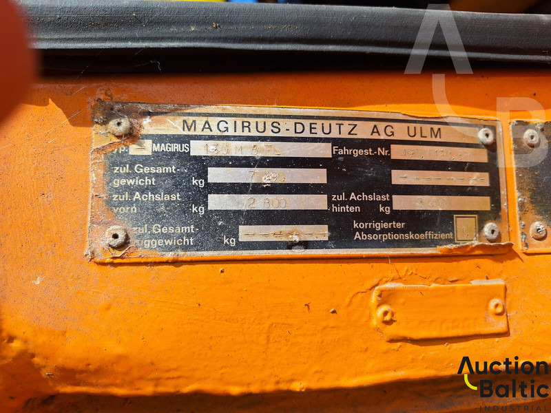 Грузовик бортовой/ Платформа, Автоманипулятор Magirus 130 M 8: фото 20