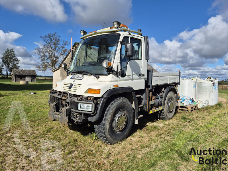 Mercedes-Benz Unimog U 400 - Самосвал: фото 1 Mercedes-Benz Unimog U 400 - Самосвал: фото 1