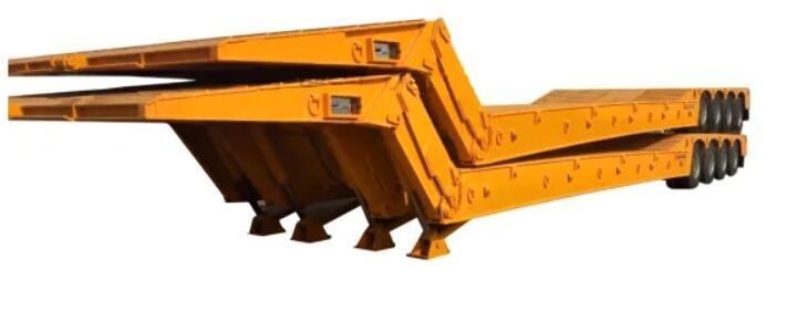 AME 100 Ton, Front Loading 4 Axle Lowbed Semi Trailer - Низкорамный полуприцеп: фото 1 AME 100 Ton, Front Loading 4 Axle Lowbed Semi Trailer - Низкорамный полуприцеп: фото 1