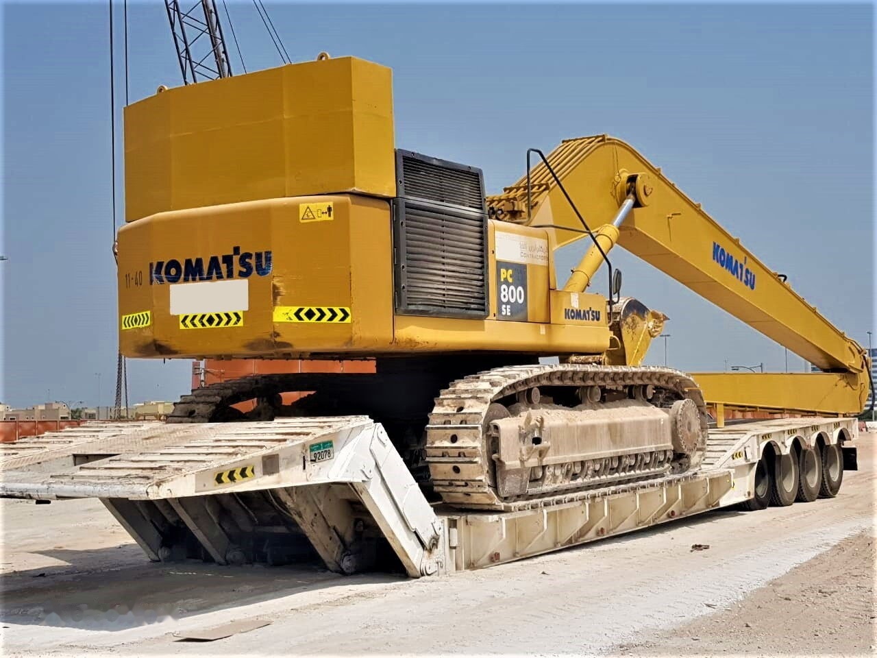 AME 120 Ton 4 Axle Front Loading Lowbed Semi-Trailer - Низкорамный полуприцеп: фото 5 AME 120 Ton 4 Axle Front Loading Lowbed Semi-Trailer - Низкорамный полуприцеп: фото 5