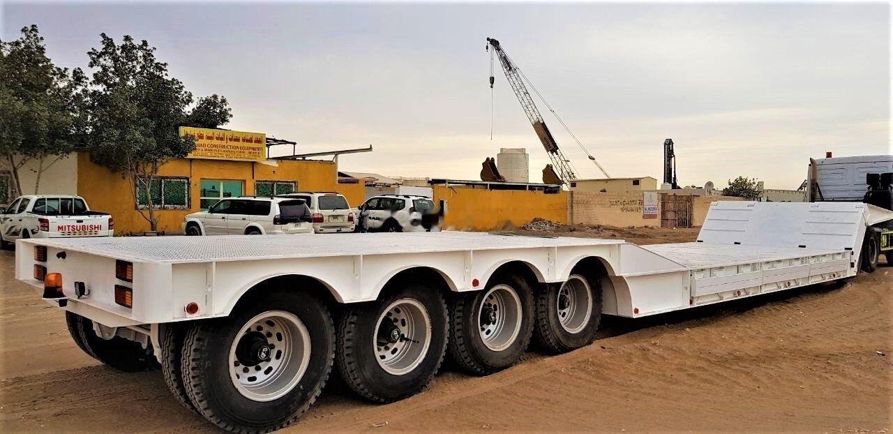 AME 120 Ton 4 Axle Front Loading Lowbed Semi-Trailer - Низкорамный полуприцеп: фото 3 AME 120 Ton 4 Axle Front Loading Lowbed Semi-Trailer - Низкорамный полуприцеп: фото 3