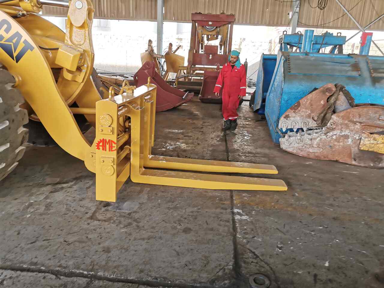 AME Hydraulic Pallet Fork - Вилы для Колёсных погрузчиков: фото 3 AME Hydraulic Pallet Fork - Вилы для Колёсных погрузчиков: фото 3