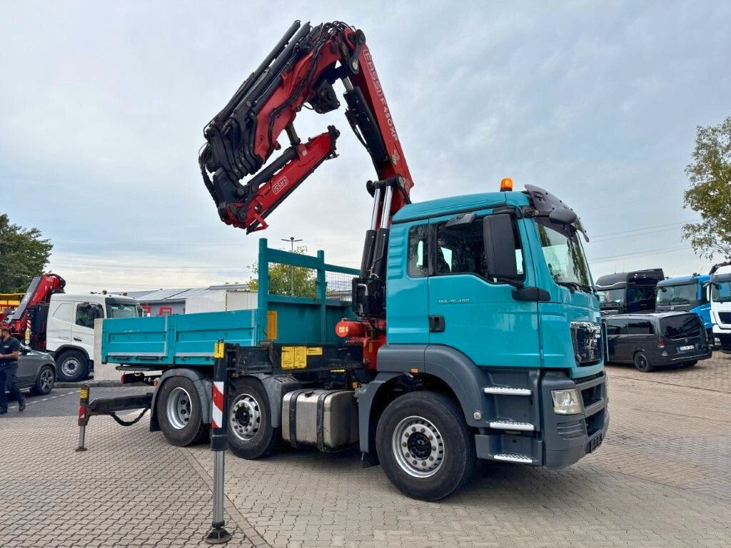 MAN TGS 26.400 6x2 Pritsche mit Fassi F450 Frontkran - Грузовик, Автоманипулятор: фото 5 MAN TGS 26.400 6x2 Pritsche mit Fassi F450 Frontkran - Грузовик, Автоманипулятор: фото 5
