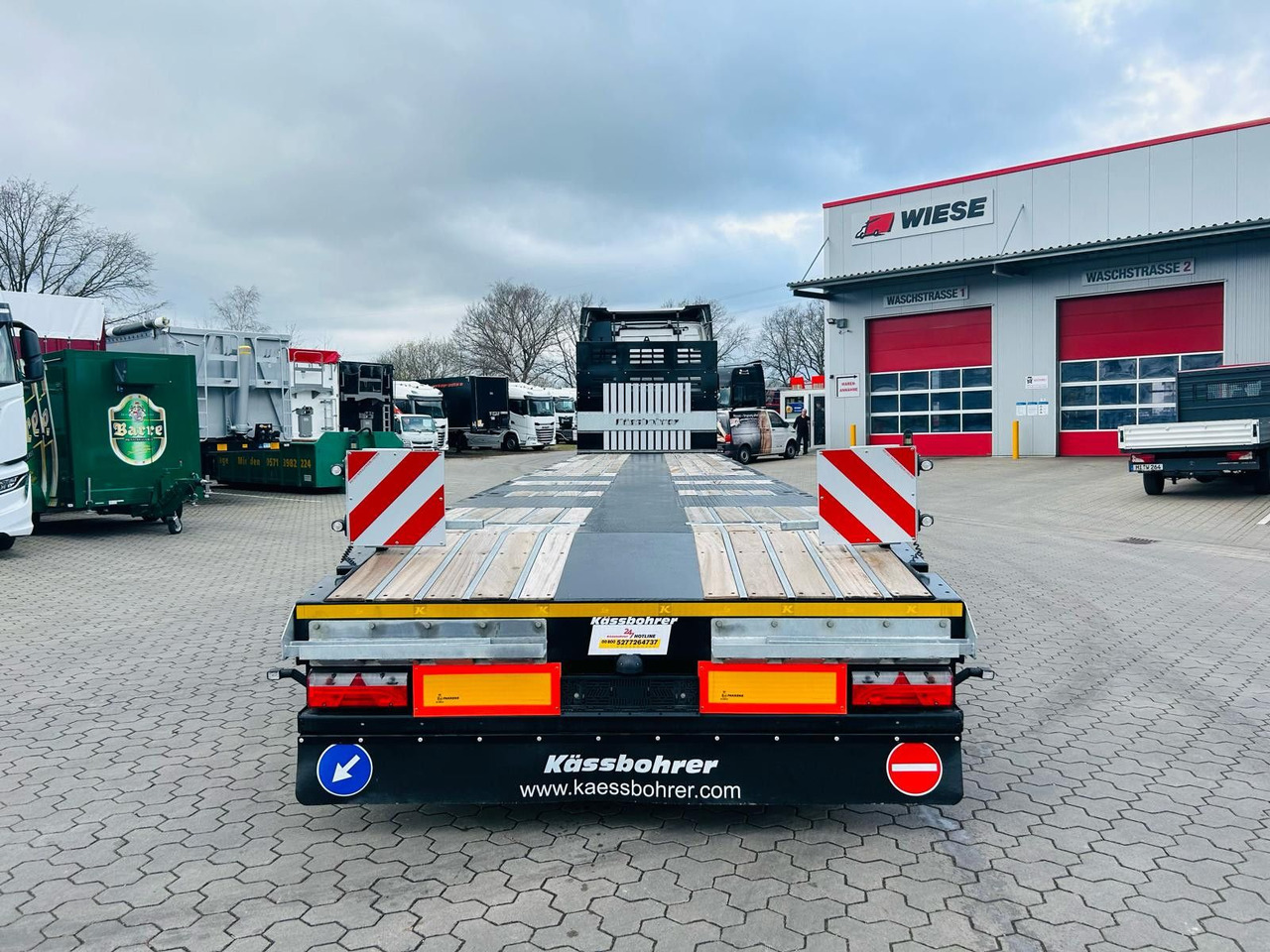 Kässbohrer SPS Mega Schwerlast Plattform Lenkachse - Полуприцеп бортовой/ Платформа: фото 5 Kässbohrer SPS Mega Schwerlast Plattform Lenkachse - Полуприцеп бортовой/ Платформа: фото 5
