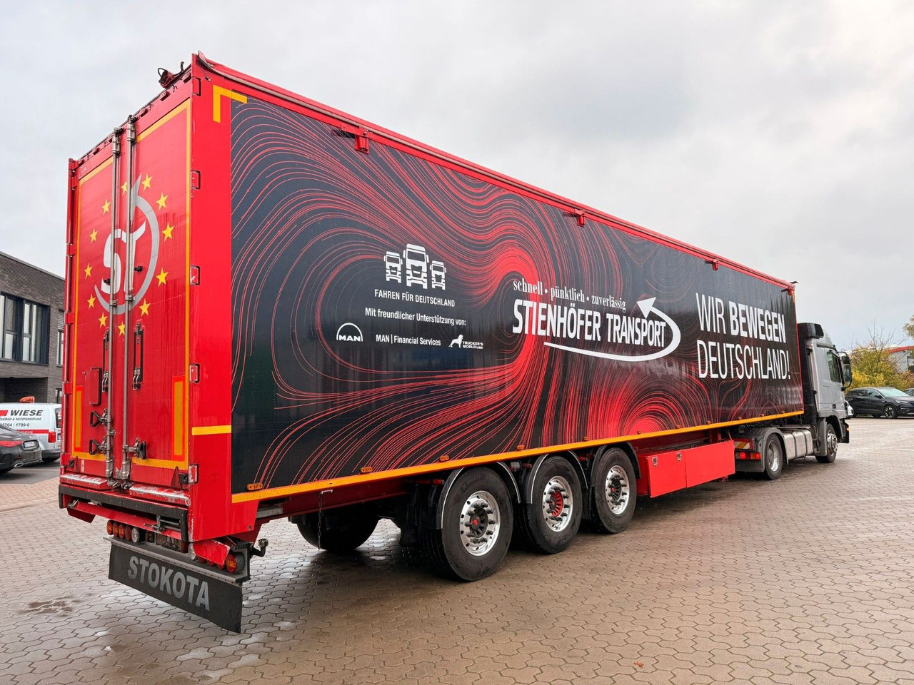 Knapen Stokota Schubboden - Top Zustand/Neuen TÜV - Полуприцеп с подвижным полом: фото 4 Knapen Stokota Schubboden - Top Zustand/Neuen TÜV - Полуприцеп с подвижным полом: фото 4