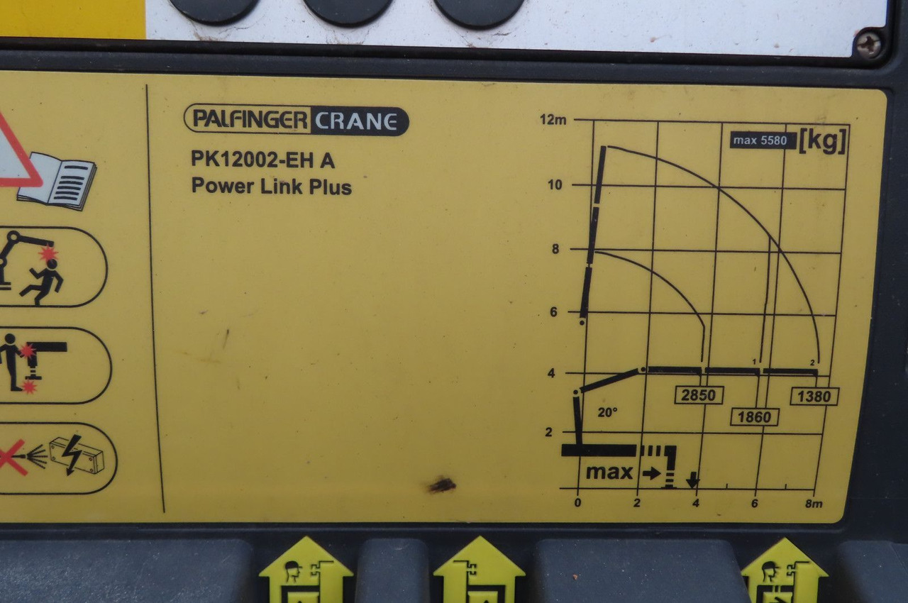 Mercedes-Benz Axor  1833 L - Glastransporter Kran Palfinger в лизинг Mercedes-Benz Axor  1833 L - Glastransporter Kran Palfinger: фото 6