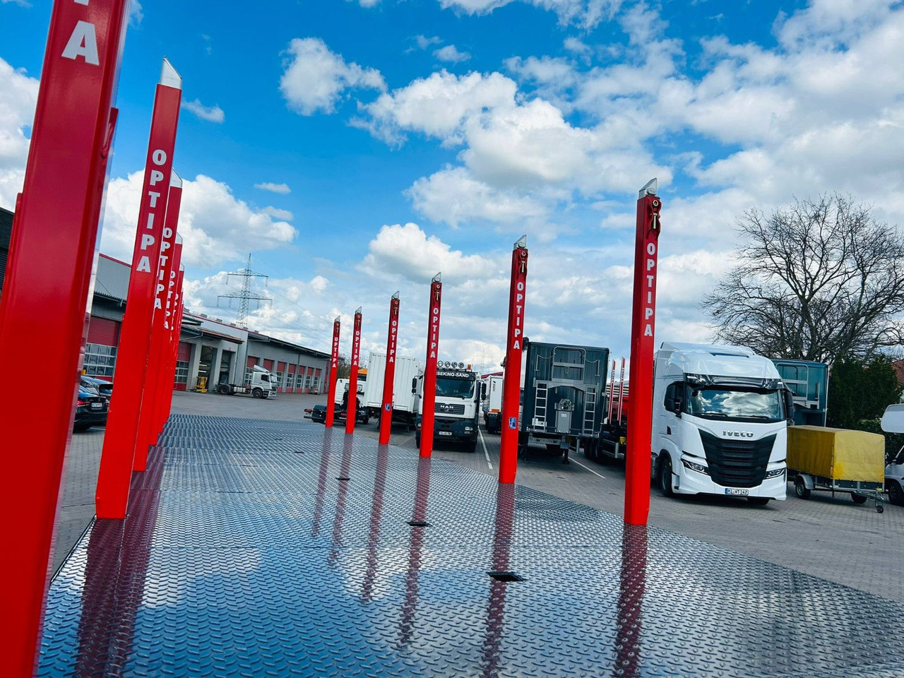 Полуприцеп лесовоз PAVIC 3-Achs Plattform-Auflieger/Leergew. ca. 7,1t: фото 8