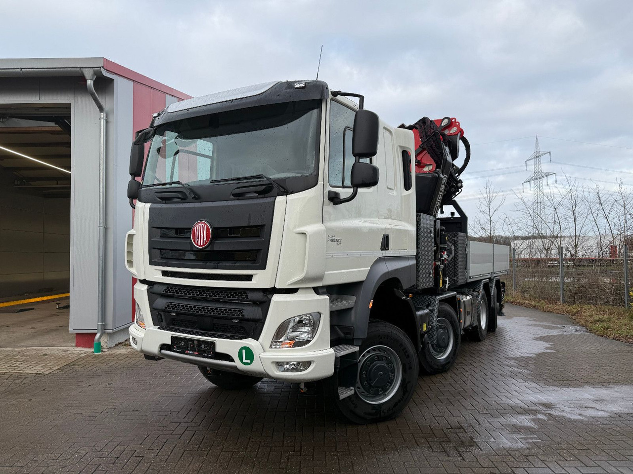 Tatra 41.500 8x8 Phoenix Fassi F710 Kran - Грузовик бортовой/ Платформа, Автоманипулятор: фото 3 Tatra 41.500 8x8 Phoenix Fassi F710 Kran - Грузовик бортовой/ Платформа, Автоманипулятор: фото 3