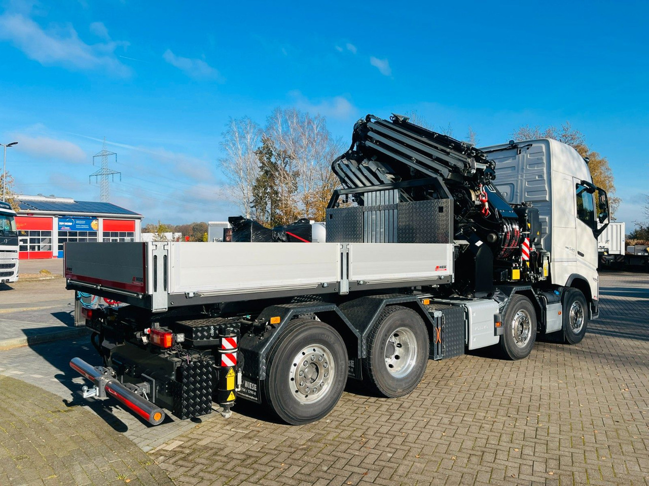 Volvo FH 540 SZM mit F1450 HXP Fly Jib + Winde - Грузовик бортовой/ Платформа, Автоманипулятор: фото 3 Volvo FH 540 SZM mit F1450 HXP Fly Jib + Winde - Грузовик бортовой/ Платформа, Автоманипулятор: фото 3