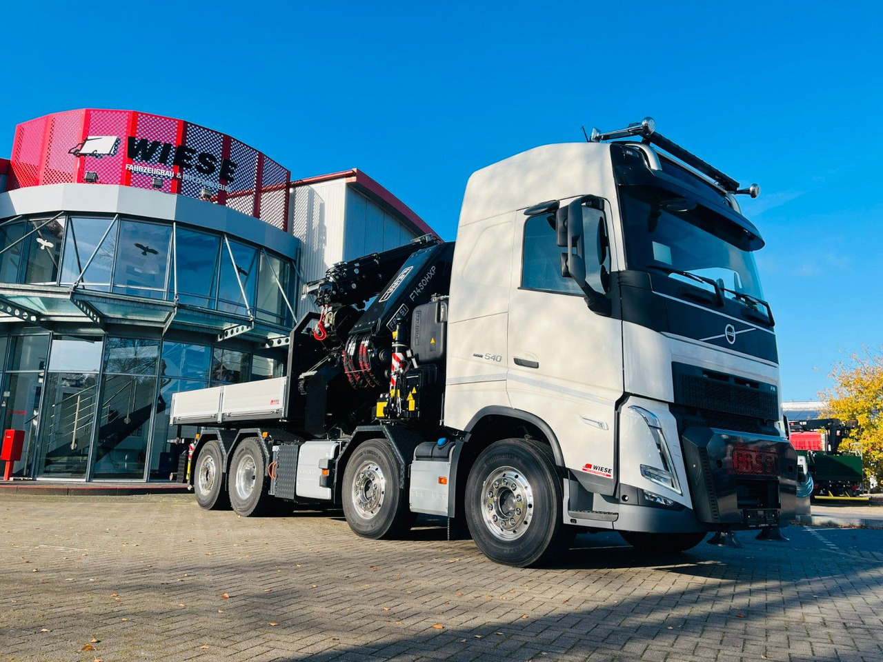 Volvo FH 540 SZM mit F1450 HXP Fly Jib + Winde - Грузовик бортовой/ Платформа, Автоманипулятор: фото 1 Volvo FH 540 SZM mit F1450 HXP Fly Jib + Winde - Грузовик бортовой/ Платформа, Автоманипулятор: фото 1