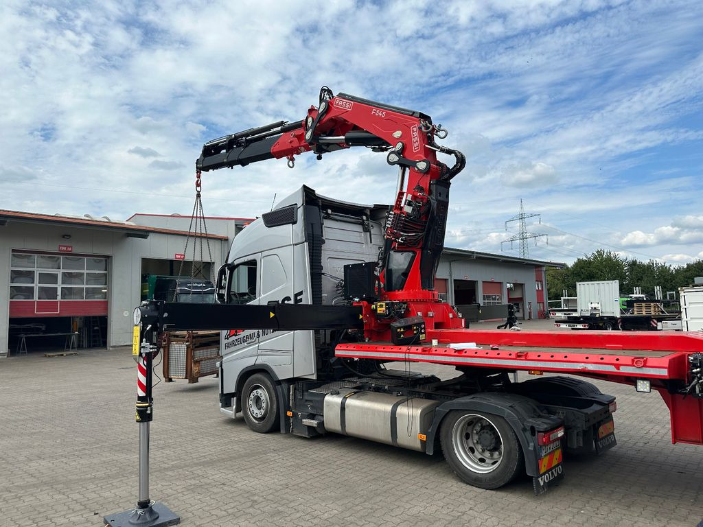Wiese Stufensattel Tieflader mit Kran Fassi F545 - Низкорамный полуприцеп: фото 3 Wiese Stufensattel Tieflader mit Kran Fassi F545 - Низкорамный полуприцеп: фото 3
