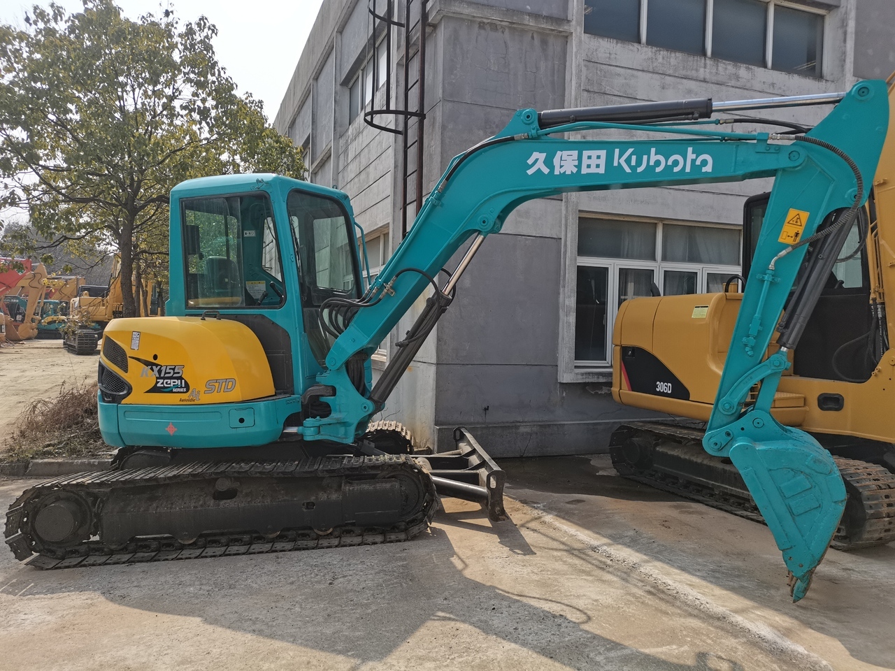 KUBOTA KX155 - Мини-экскаватор: фото 1 KUBOTA KX155 - Мини-экскаватор: фото 1