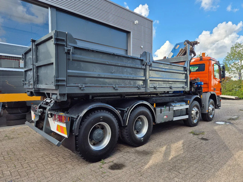 Mercedes-Benz Actros 3241 8X4 Containersysteem/ 20T HMF crane/ Manual - Крюковой мультилифт, Автоманипулятор: фото 5 Mercedes-Benz Actros 3241 8X4 Containersysteem/ 20T HMF crane/ Manual - Крюковой мультилифт, Автоманипулятор: фото 5