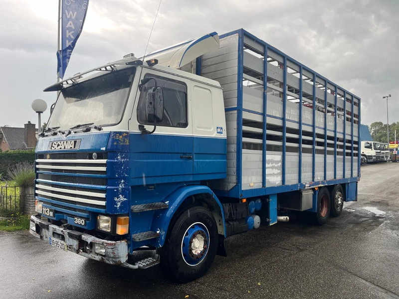 Scania R113-360 2 DECK LIFESTOCK truck in good condition - Грузовик для перевозки животных: фото 1 Scania R113-360 2 DECK LIFESTOCK truck in good condition - Грузовик для перевозки животных: фото 1