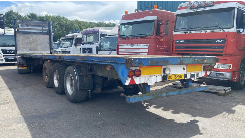 Zwalve 3 BPW axle with DRUM brake - Полуприцеп бортовой/ Платформа: фото 1 Zwalve 3 BPW axle with DRUM brake - Полуприцеп бортовой/ Платформа: фото 1