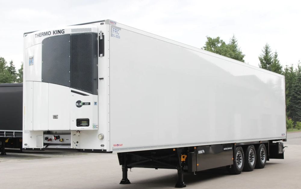 Schmitz Cargobull FP 60 V7 Thermo King SLXi 300 / ŚWIATŁA LED / JAK NOWA / ŚCIANA 7 CM / - Полуприцеп-рефрижератор: фото 1 Schmitz Cargobull FP 60 V7 Thermo King SLXi 300 / ŚWIATŁA LED / JAK NOWA / ŚCIANA 7 CM / - Полуприцеп-рефрижератор: фото 1