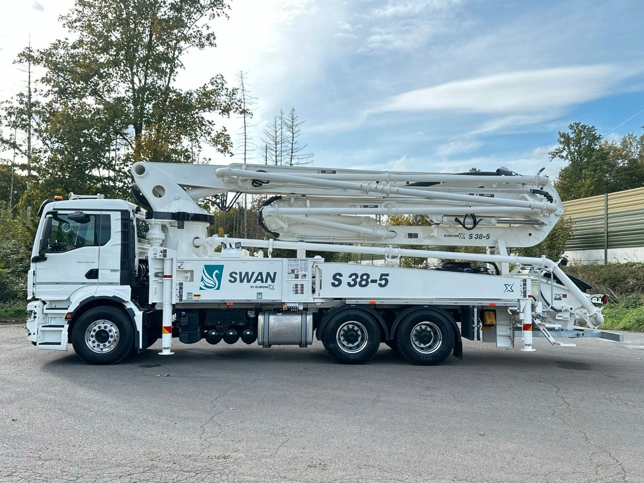 MAN TGS 26.510 6x4 SWAN TSP 38-5 160RZ ( 38m ) - Автобетононасос: фото 3 MAN TGS 26.510 6x4 SWAN TSP 38-5 160RZ ( 38m ) - Автобетононасос: фото 3
