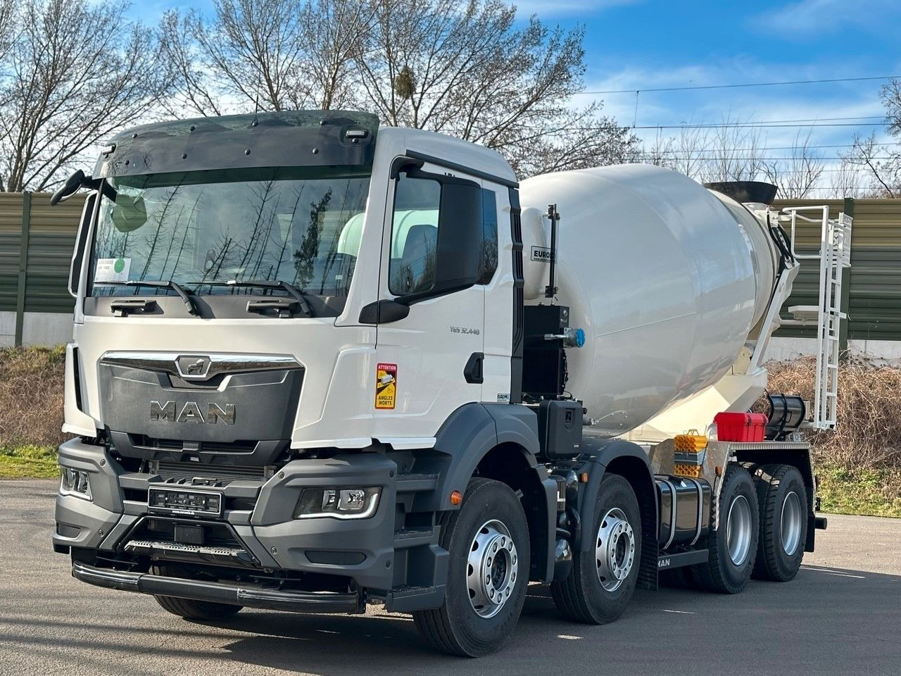 MAN TGS 32.440 8x4 / Euromix MTP EM 10 L - Автобетоносмеситель: фото 2 MAN TGS 32.440 8x4 / Euromix MTP EM 10 L - Автобетоносмеситель: фото 2