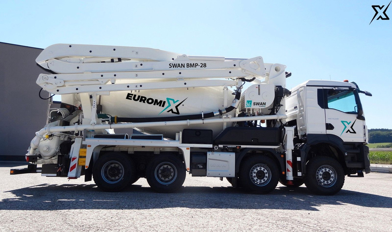 MAN TGS 35.470 BB Fahrmischer Betonpumpe 28m SWAN MAN TGS 35.470 BB Fahrmischer Betonpumpe 28m SWAN - Автобетононасос: фото 1 MAN TGS 35.470 BB Fahrmischer Betonpumpe 28m SWAN MAN TGS 35.470 BB Fahrmischer Betonpumpe 28m SWAN - Автобетононасос: фото 1