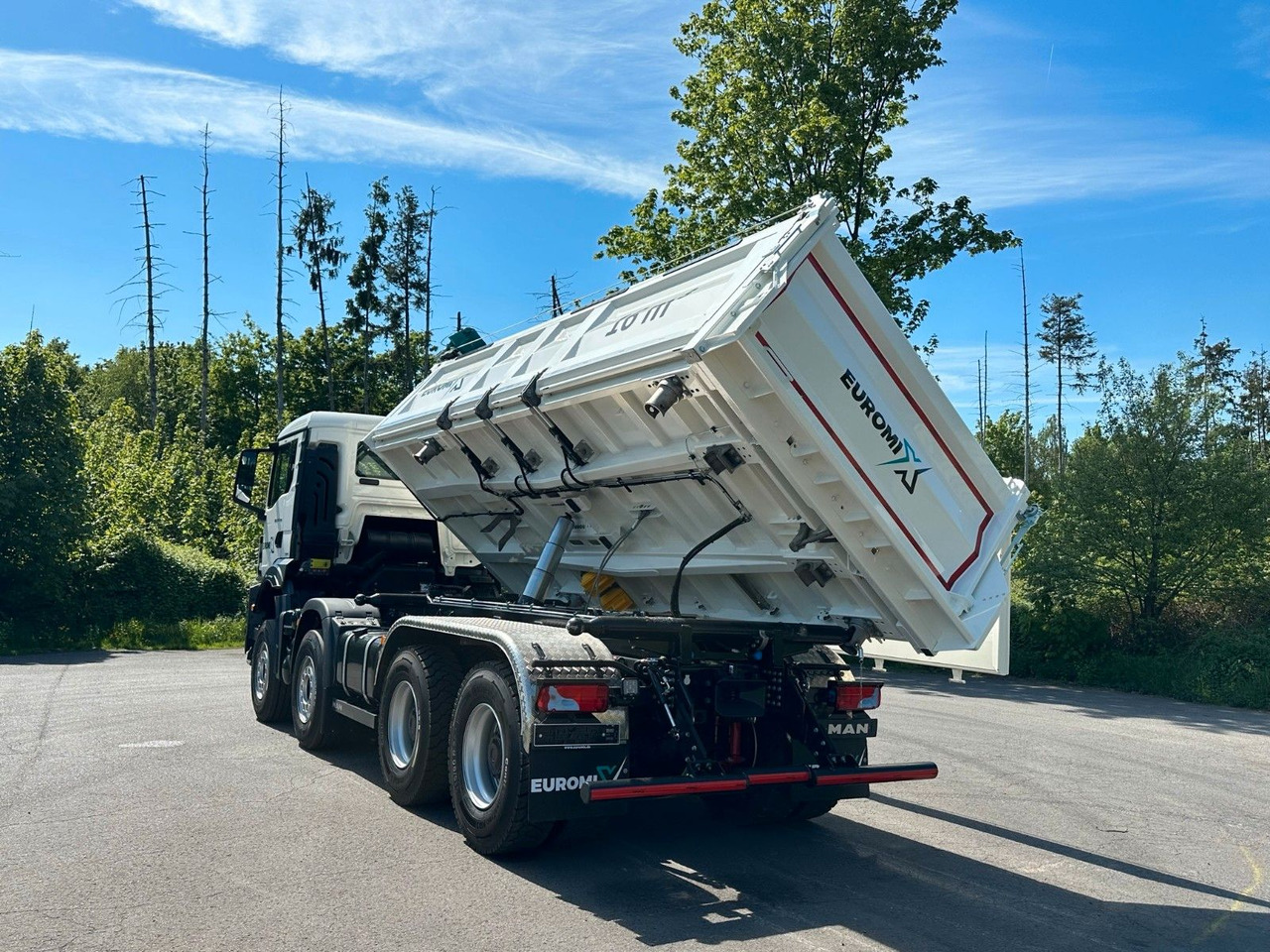 Самосвал MAN TGS 35.520 8x4 EuromixMTP 3-Seiten-Kipper: фото 21