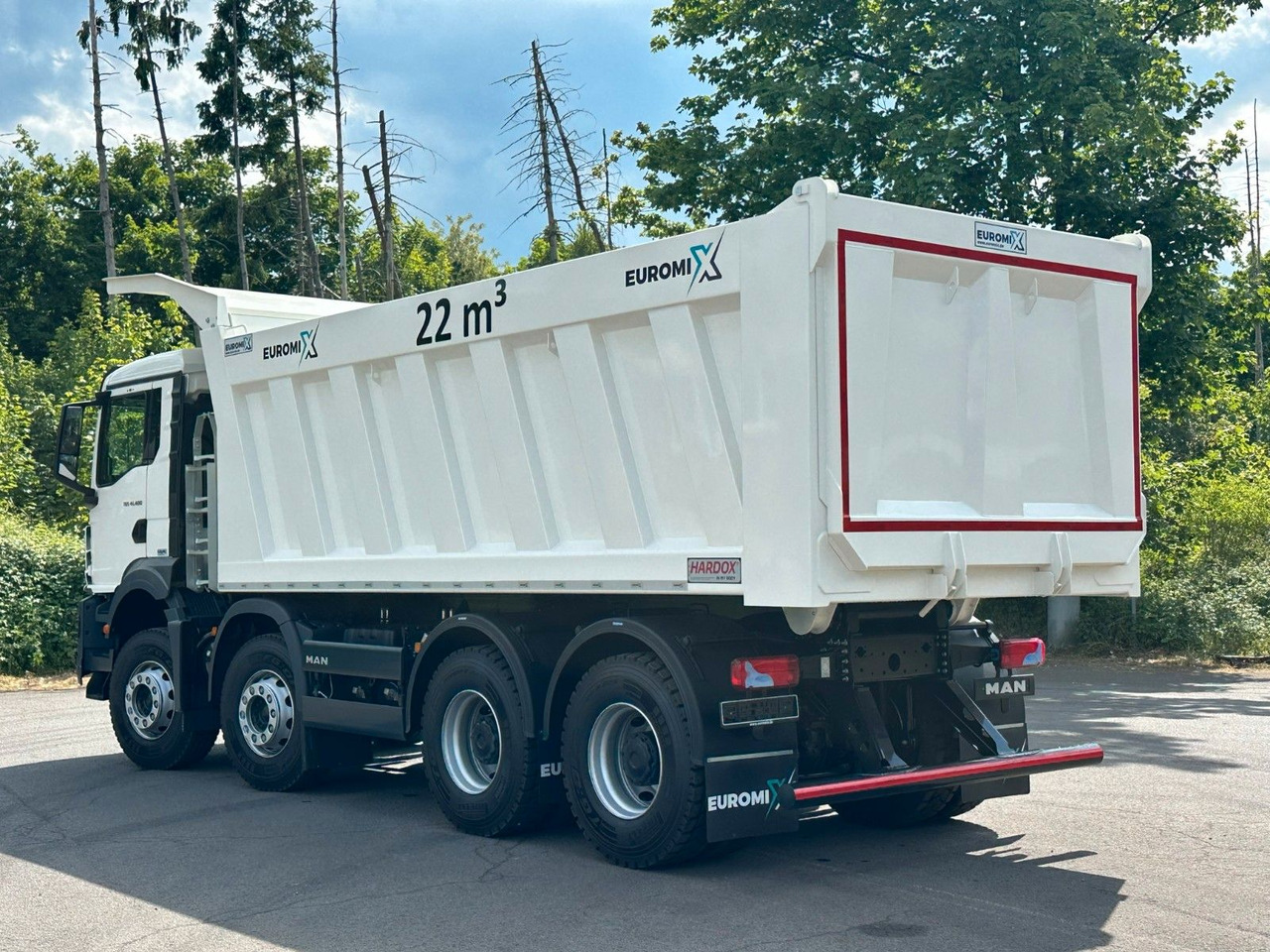 MAN TGS 41.400 8x4 / EUROMIX MTP 22m³/ Eckige Mulde - Самосвал: фото 4 MAN TGS 41.400 8x4 / EUROMIX MTP 22m³/ Eckige Mulde - Самосвал: фото 4