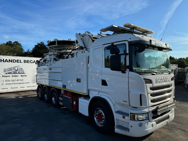 Scania R480 8x4, Wiedemann Super 2000 (10+6m3) + Recycler, Euro 6, 2013 - Ассенизатор: фото 2 Scania R480 8x4, Wiedemann Super 2000 (10+6m3) + Recycler, Euro 6, 2013 - Ассенизатор: фото 2