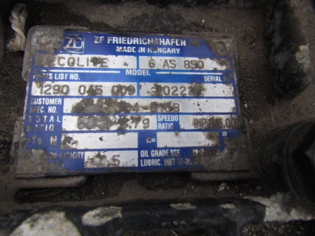 DAF LF 55 ZF 6AS 850 GEARBOX COMPLETE - Коробка передач для Грузовиков: фото 1 DAF LF 55 ZF 6AS 850 GEARBOX COMPLETE - Коробка передач для Грузовиков: фото 1