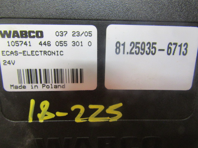MAN M2000 18.225 ECAS ECU P/NO 81.25935.6713 - Блок управления для Грузовиков: фото 2 MAN M2000 18.225 ECAS ECU P/NO 81.25935.6713 - Блок управления для Грузовиков: фото 2