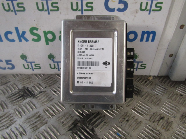 MERCEDES ATEGO ABS/ESR ECU P/NO A000 446 3314 - Блок управления для Грузовиков: фото 1 MERCEDES ATEGO ABS/ESR ECU P/NO A000 446 3314 - Блок управления для Грузовиков: фото 1