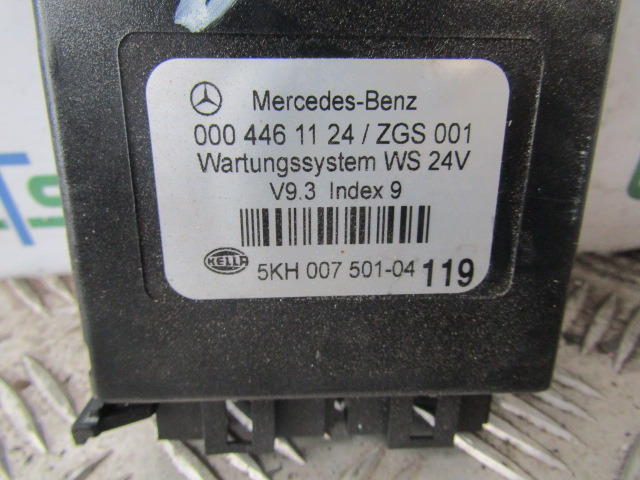 MERCEDES AXOR CONTROL UNIT P/NO 0004461124/ZGS 001 - Блок управления для Грузовиков: фото 2 MERCEDES AXOR CONTROL UNIT P/NO 0004461124/ZGS 001 - Блок управления для Грузовиков: фото 2