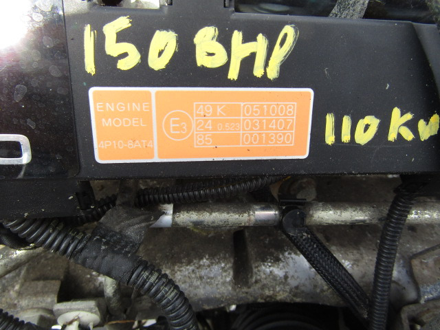 MITSUBISHI FUSO 4P10 8AT4 150 110KW ENGINE EURO 5 2012 GOOD RUNNING ORDER ONLY 142,000KM - Двигатель для Грузовиков: фото 3 MITSUBISHI FUSO 4P10 8AT4 150 110KW ENGINE EURO 5 2012 GOOD RUNNING ORDER ONLY 142,000KM - Двигатель для Грузовиков: фото 3