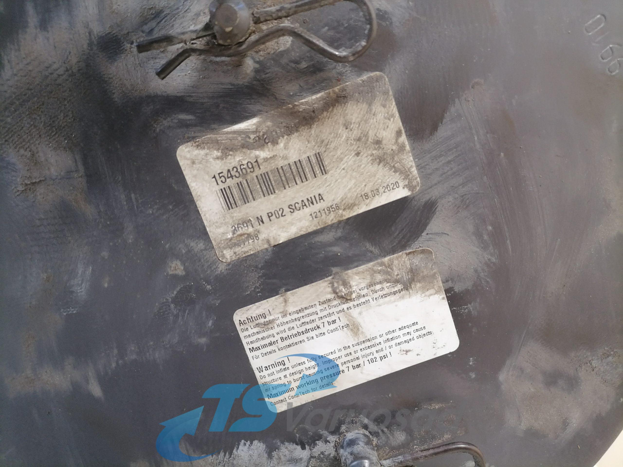 Scania Air suspension 1543691 - Воздушная подвеска для Грузовиков: фото 3 Scania Air suspension 1543691 - Воздушная подвеска для Грузовиков: фото 3