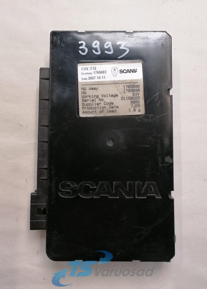 Scania Ecu, VIS 1769683 - Блок управления для Грузовиков: фото 2 Scania Ecu, VIS 1769683 - Блок управления для Грузовиков: фото 2