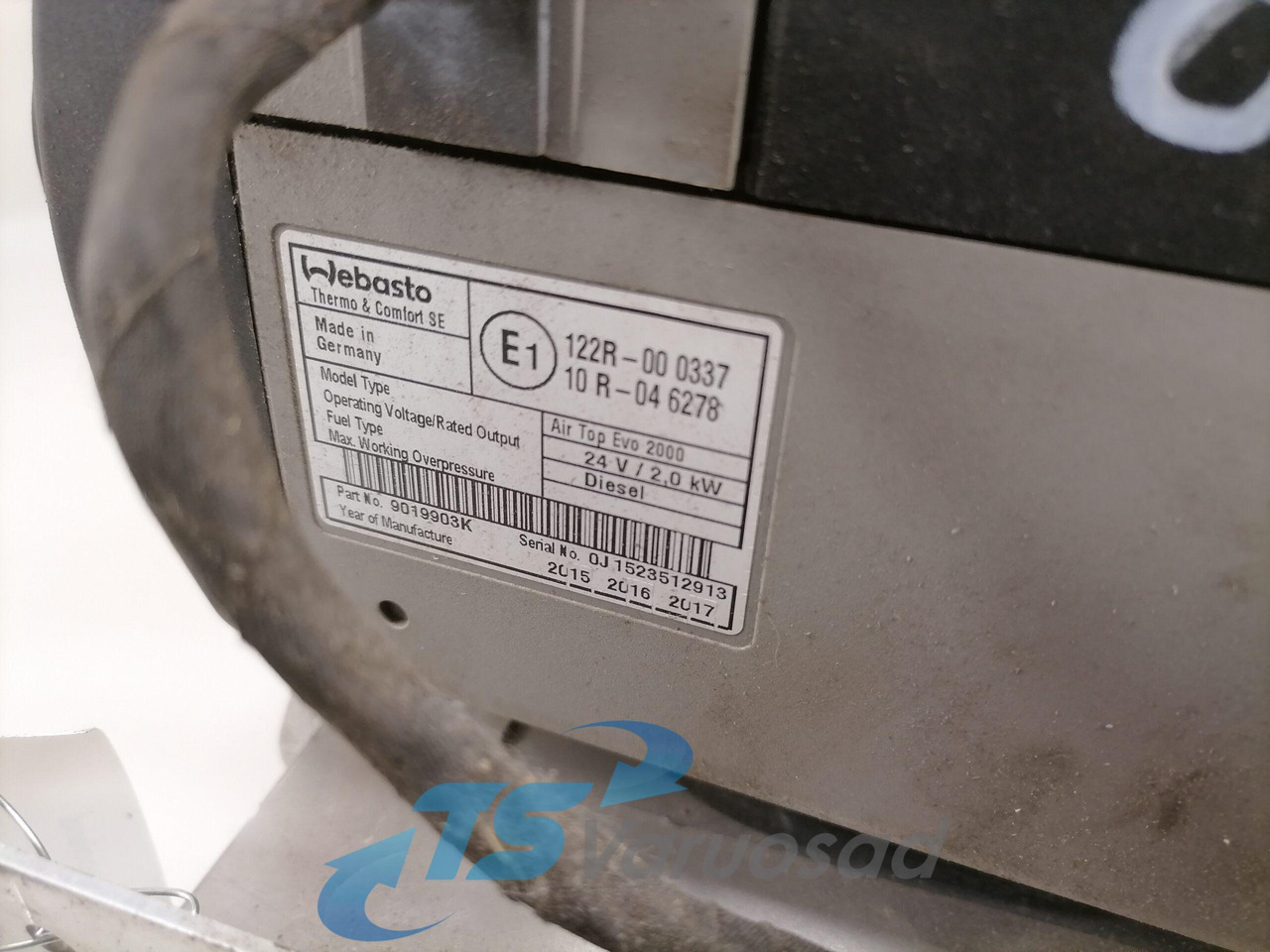Volvo Auxiliary heater 84178403 - Отопление/ Вентиляция для Грузовиков: фото 3 Volvo Auxiliary heater 84178403 - Отопление/ Вентиляция для Грузовиков: фото 3